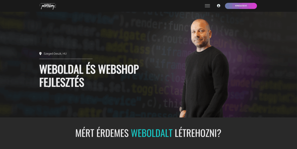 image of peterteszary.com